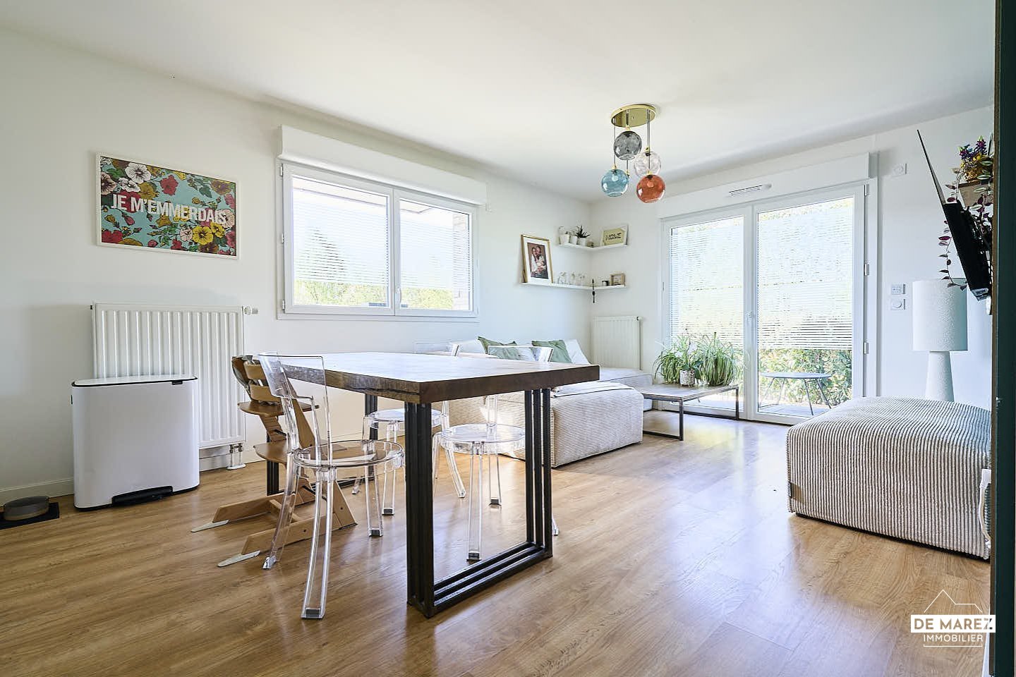 APPARTEMENT T3 A LOUER - MARQUETTE LEZ LILLE HAUT DU TOUQUET - 63 m2 - 980 &euro; charges comprises par mois