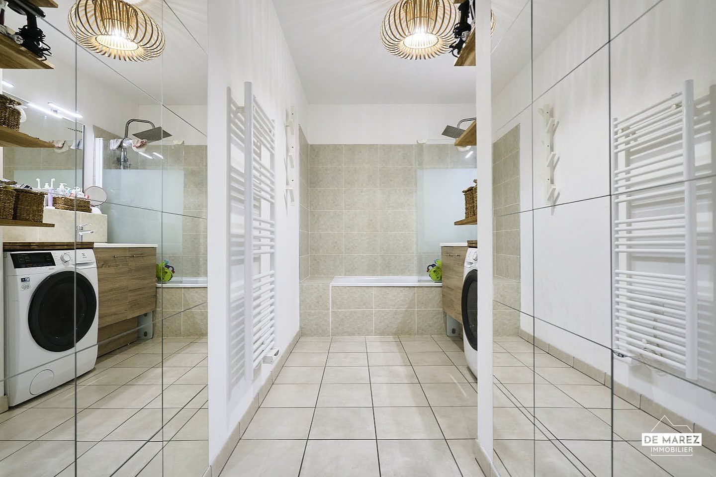 APPARTEMENT T3 A LOUER - MARQUETTE LEZ LILLE HAUT DU TOUQUET - 63 m2 - 980 &euro; charges comprises par mois